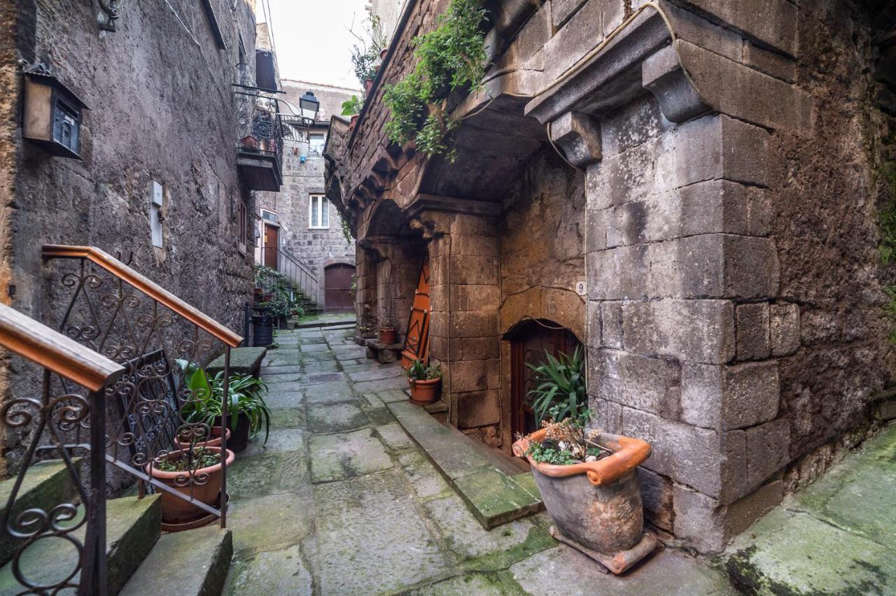 Апартаменты La Dimora Nel Borgo Виторкьяно Экстерьер фото